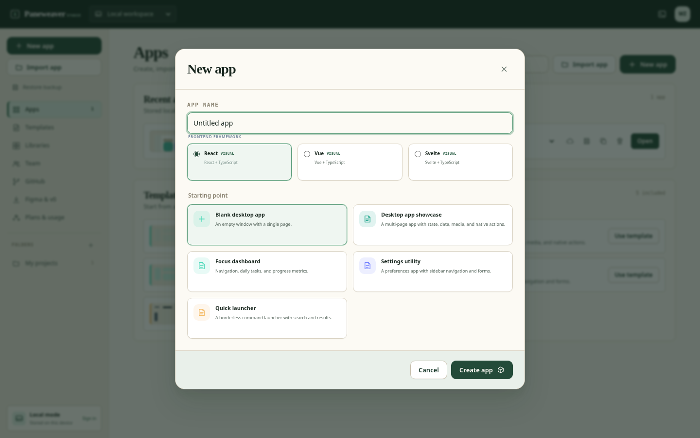Paneweaver new application workflow for nonprofit and civic teams